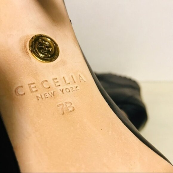 CECELIA NEW YORK Jose Black Lace Up Pump S… - Picture 11 of 11